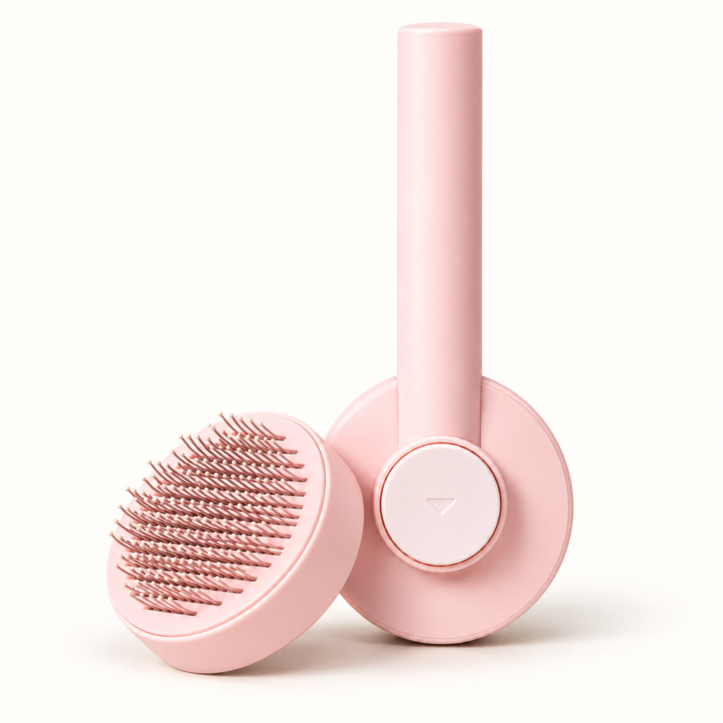 Self-Cleaning Pet Grooming Brush