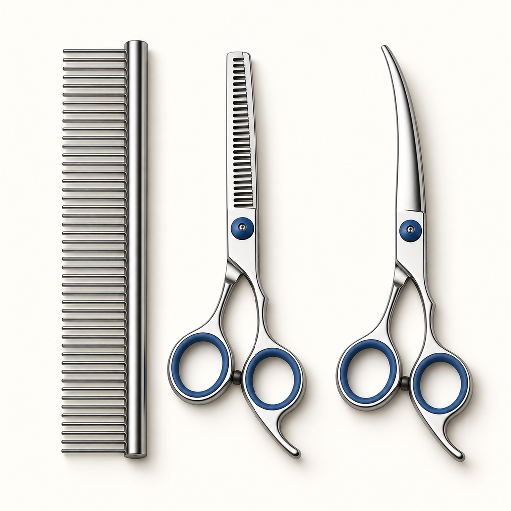 4-Piece Grooming Scissors Kit