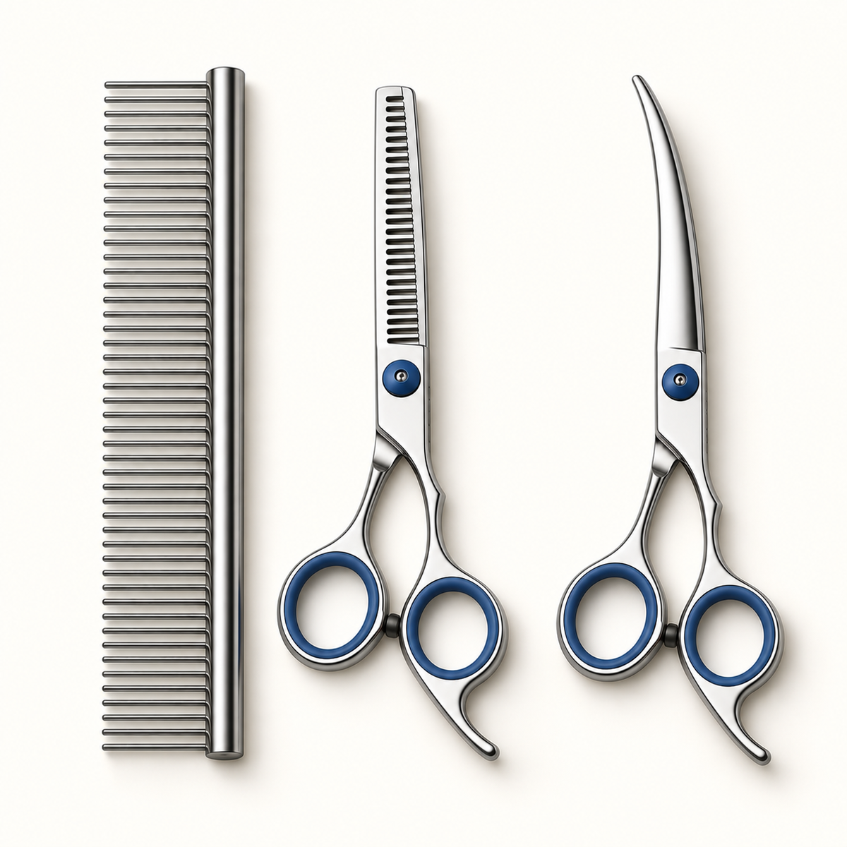 4-Piece Grooming Scissors Kit